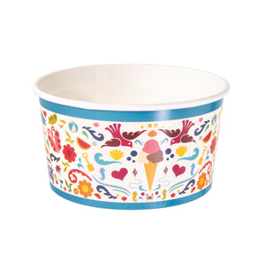 Ice Cream Paper Tub Two Scoop