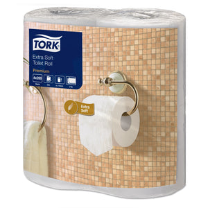 Tork Toilet Roll Extra Soft White 2ply 200 Sheets