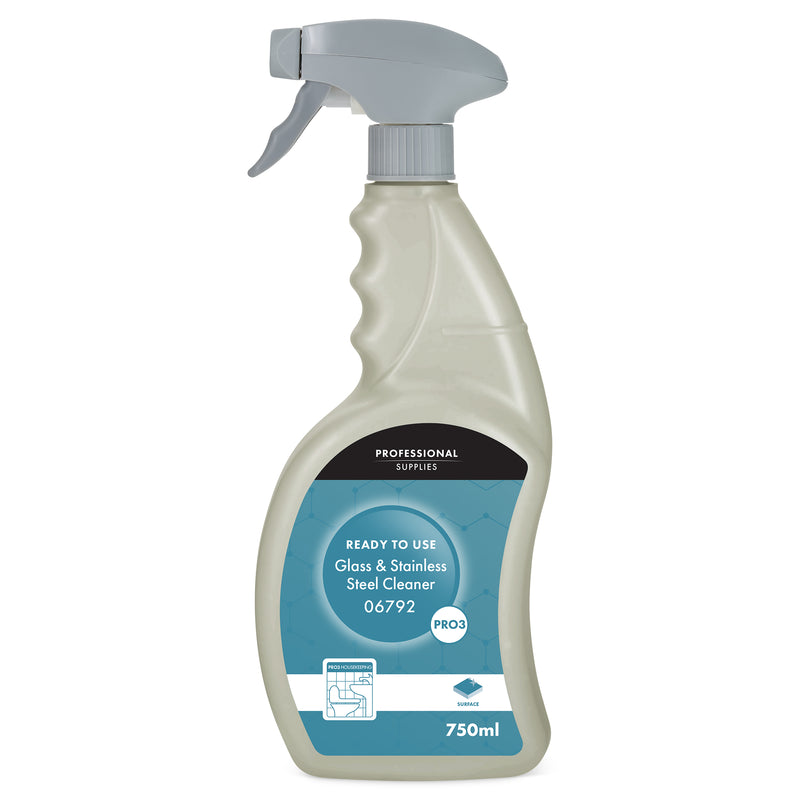 Pro Supplies Ready To Use Glass & Stainless Steel Cleaner – Bidfood ...