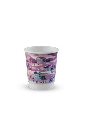 Christmas Double Wall Hot Cup - Northern Lights