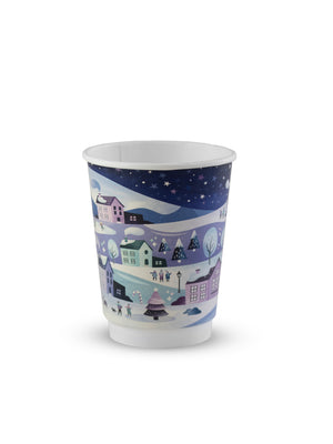 Christmas Double Wall Hot Cup - Northern Lights