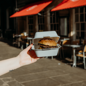 Bagasse Burger Box