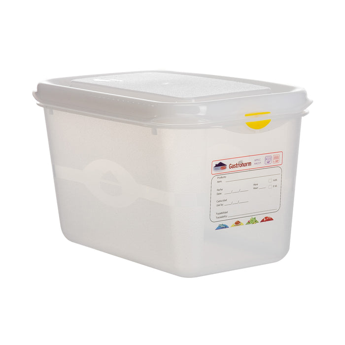Colour Coded 1/4 Polypropylene Gastronorm Container