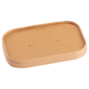 Kraft Rectangular Food Bowl Lid