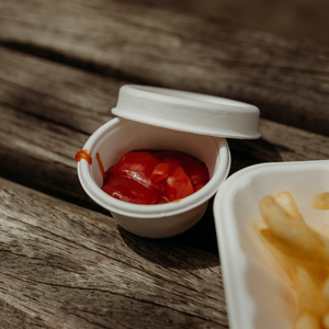 Bagasse Portion Pot Lid 2oz