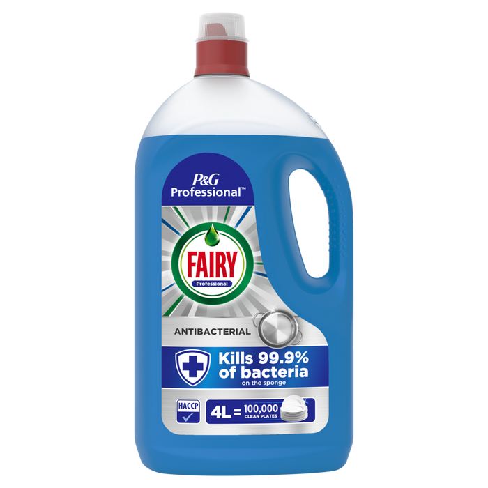 Fairy Professional Antibacterial Washing Up Liquid 4L
