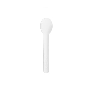 Paper Disposable White Teaspoon