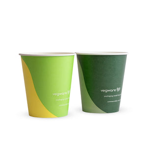 Paper Cold Cup Mixed Green 10 - 16oz