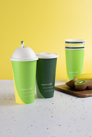 Paper Cold Cup Mixed Green 10 - 16oz