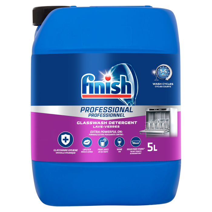 Finish Professional Glasswash Cleaner 5L