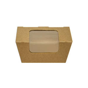 Microflute Kraft Window Hot Food Box