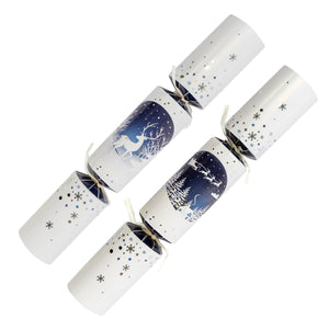 12" Premium Navy & White Stag Cracker