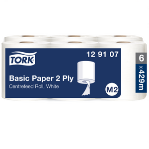 Tork® Centrefeed Roll White 2ply