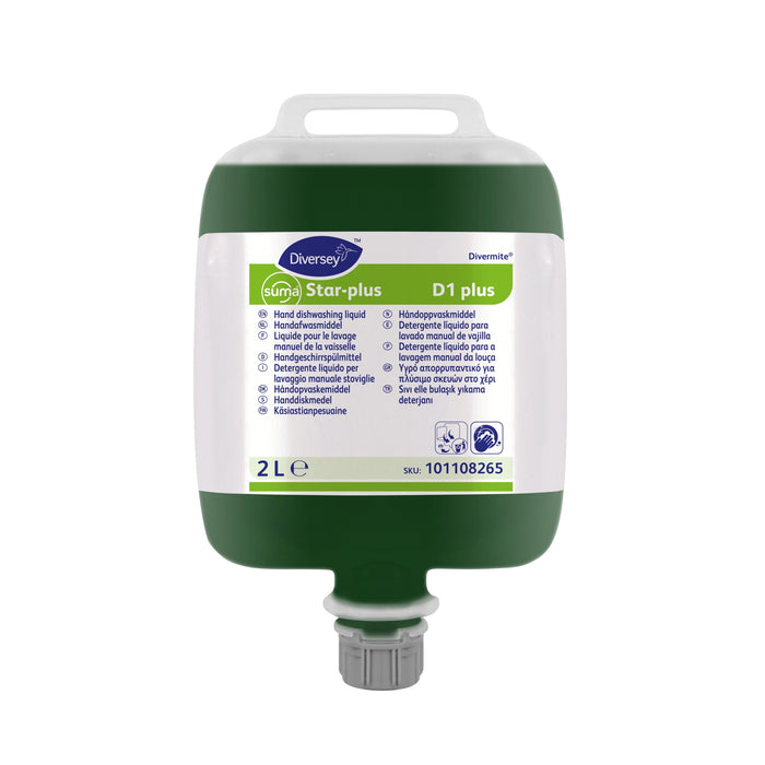Suma Star-Plus D1 Plus Washing Up Liquid Pouch