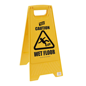 A Wet Floor Sign
