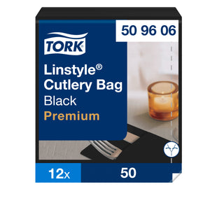 Tork LinStyle® Cutlery Bag Black