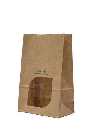 Kraft Window Bloomer Bag