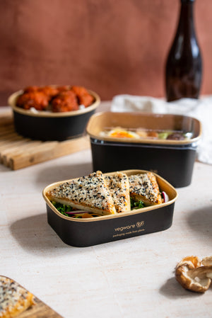 Black Rectangular Containers