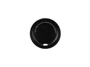 Black Paper Hot Cup Sip Lid