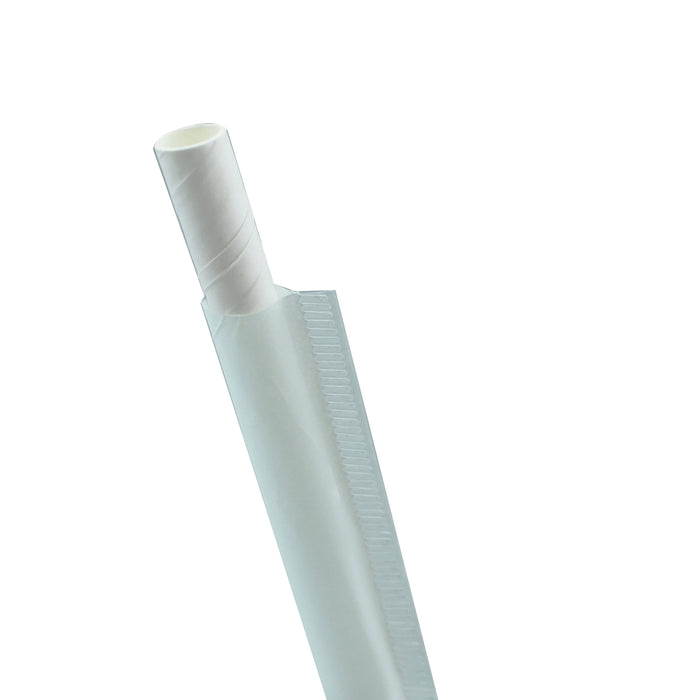 Paper Straw Wrapped 200x6mm