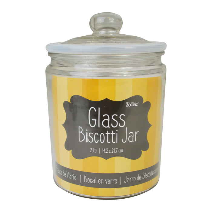 Biscotti Glass Jars
