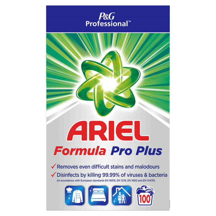 Ariel Professional Laundry Powder Detergent Antibacterial 100 Washes