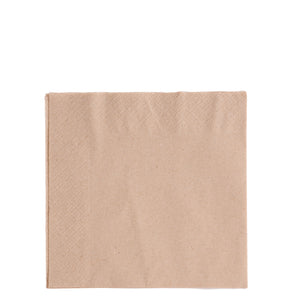 Kraft Lunch Napkin 2ply 33cm