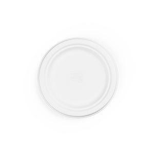 Nourish Moulded Fibre White Plates