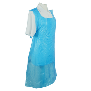 Shield - Blue Standard Length Disposable Aprons in a Pack