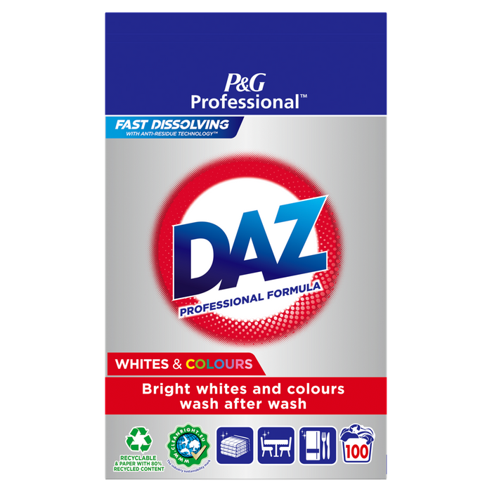 Daz Professional Laundry Powder Detergent 100 Washes