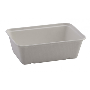 Bagasse Tray 22oz - 7x5"