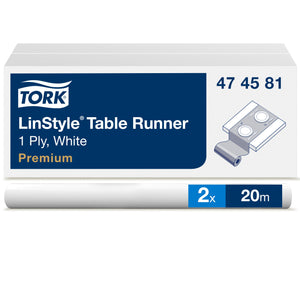 Tork® Linstyle Banquet Roll White 20m