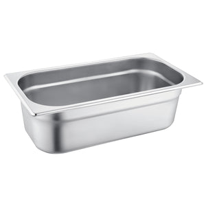 Stainless Steel 1/3 Gastronorm Pan