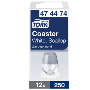 Tork® White Coaster 9cm