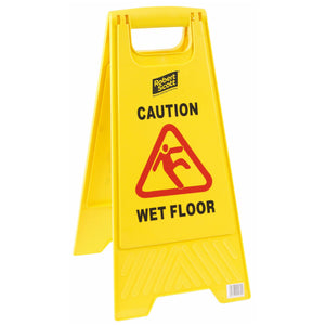 A Wet Floor Sign