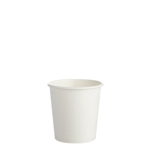 Single Wall White Hot Cup