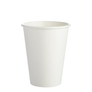 Single Wall White Hot Cup