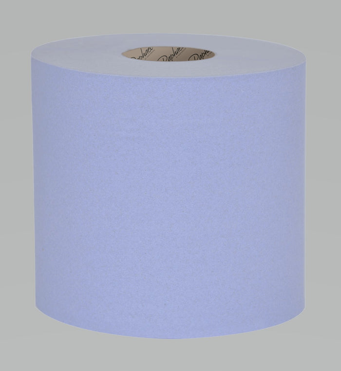 Raphael Recycled Roll Towel Blue 1ply