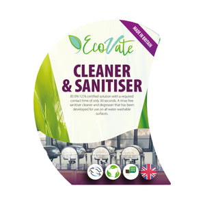 EcoVate Cleaner/Sanitiser Empty Trigger Bottles