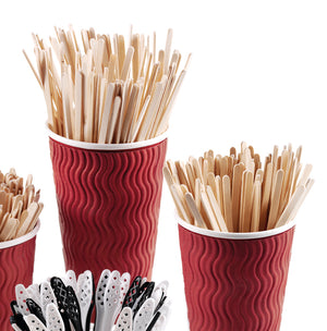 Wooden Coffee Stirrers 140mm