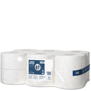 Tork® Mini Jumbo Toilet Roll White 2ply