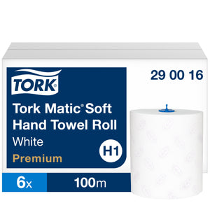 Tork® Premium Hand Towel Roll White 2ply