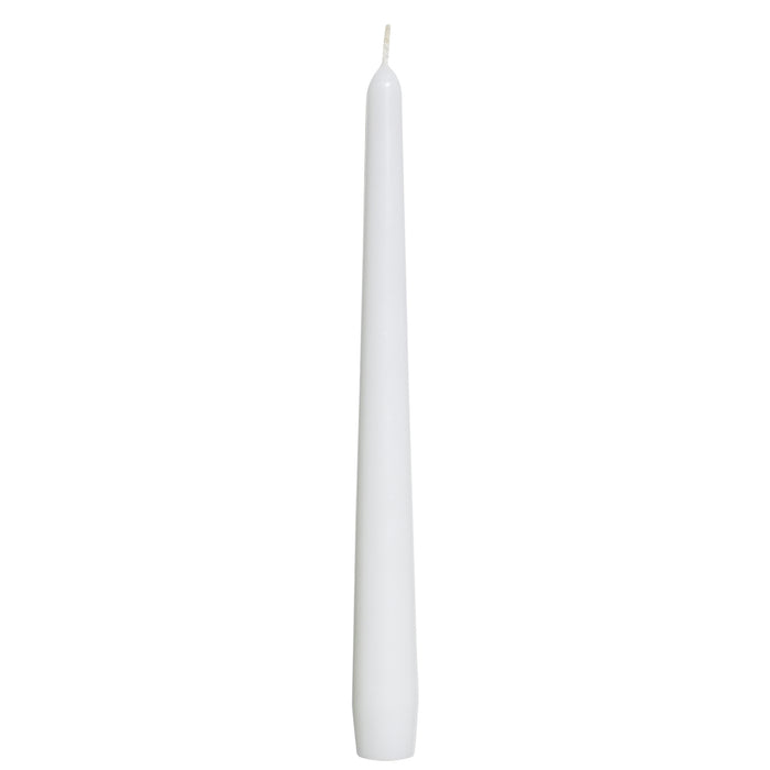 Bolsius Tapered Candle White 23cm
