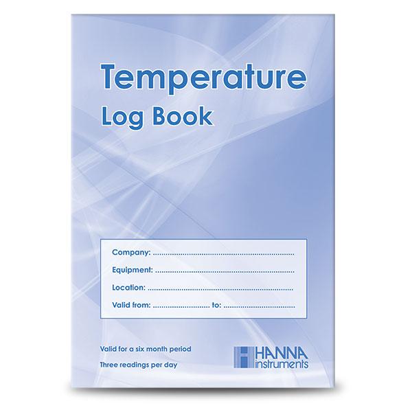 Temperature Log Book (6 Months)