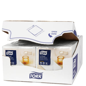 Tork® Linstyle Dinner Napkin White 1/8 Fold