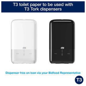 Tork® Soft Folded Toilet Paper White 2ply