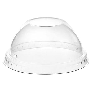 RPET Dome Lid No Hole (fits 9oz & 10oz only)