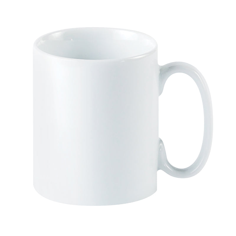 Straight Mug White 26cl/10oz – Bidfood Catering Supplies