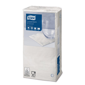 Tork® Cocktail Napkin White 2Ply