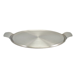 Stainless Steel Flat Cake Plate 30cm